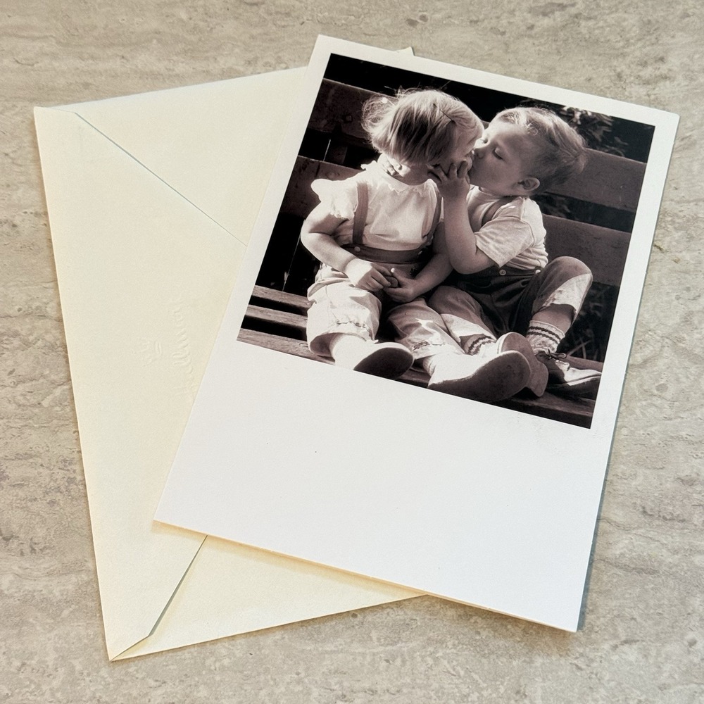 Vintage Hallmark Card Romantic Sweethearts Anniversary Valentines Day UNUSED